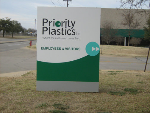 Cabinet Signs Dallas | Custom LED Signs Dallas | Hancock Custom Signs | Priority Plastics