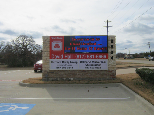 Custom LED Sign in Dallas TX | David Hall