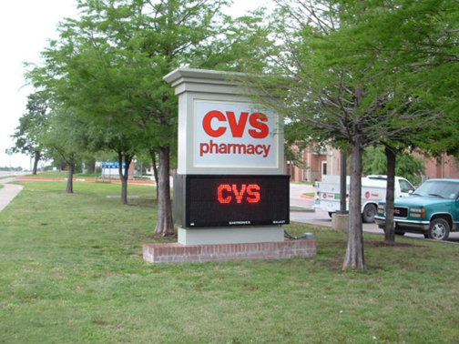 Custom LED Sign in Dallas TX | CVS Pharmacy